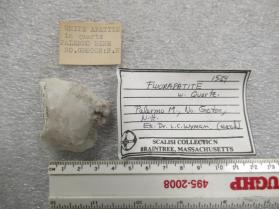 Fluorapatite with Quartz