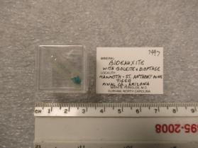 Bideauxite with Boleite and Dioptase
