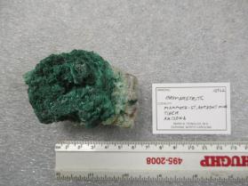 Bromargyrite with Malachite